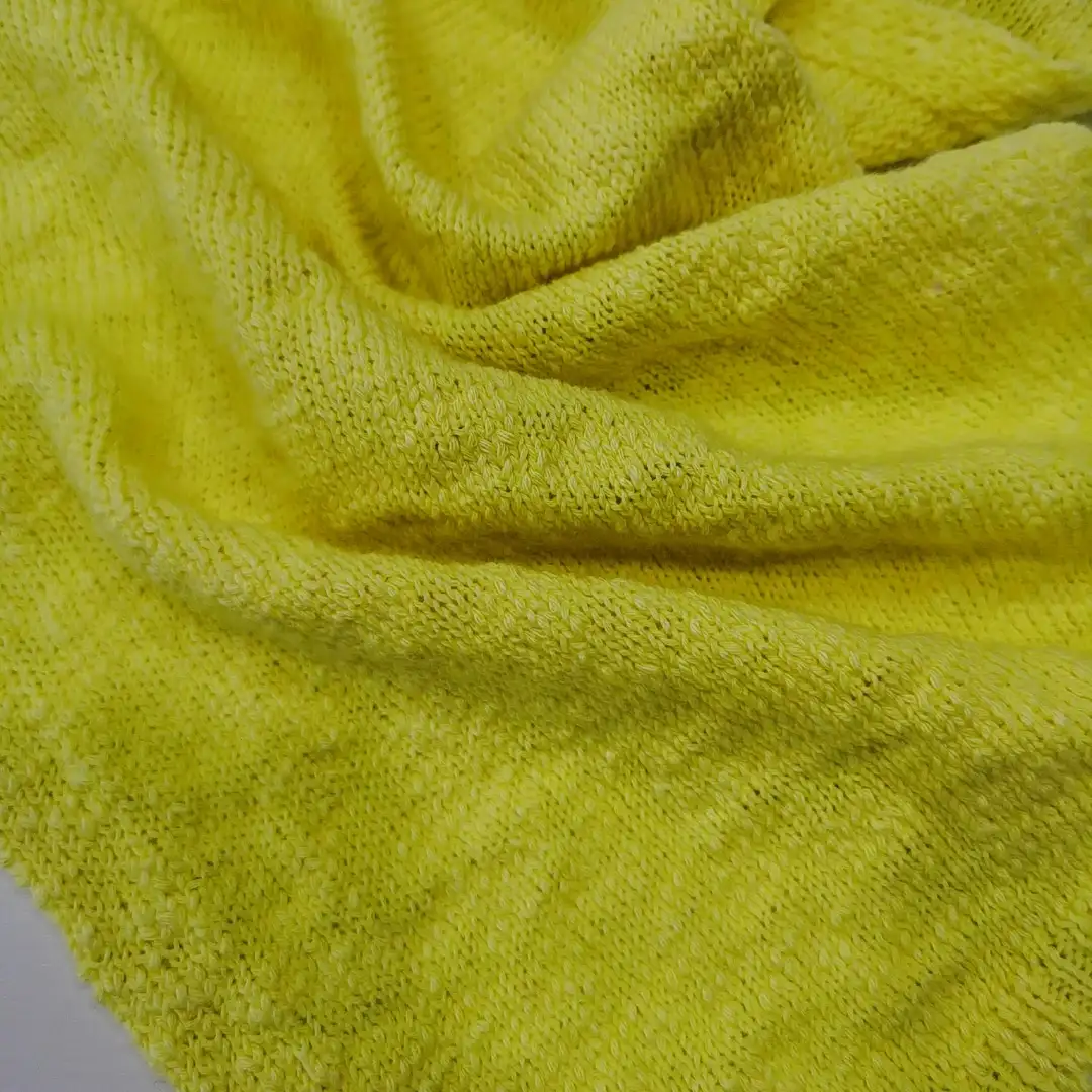 China Yarn for Ladies Vest (Sweater),Open Cardigan (Sweater),Shirt Long Sleeve Button (Sweater),Round Neck Pullover (Sweater),Crop Top Pullover (Sweater) Slub Yarn Fancy Yarn BCI Cotton 浅黄 color buy from China wholesaler bulk order at wholesale price free worldwide shipping Alibaba