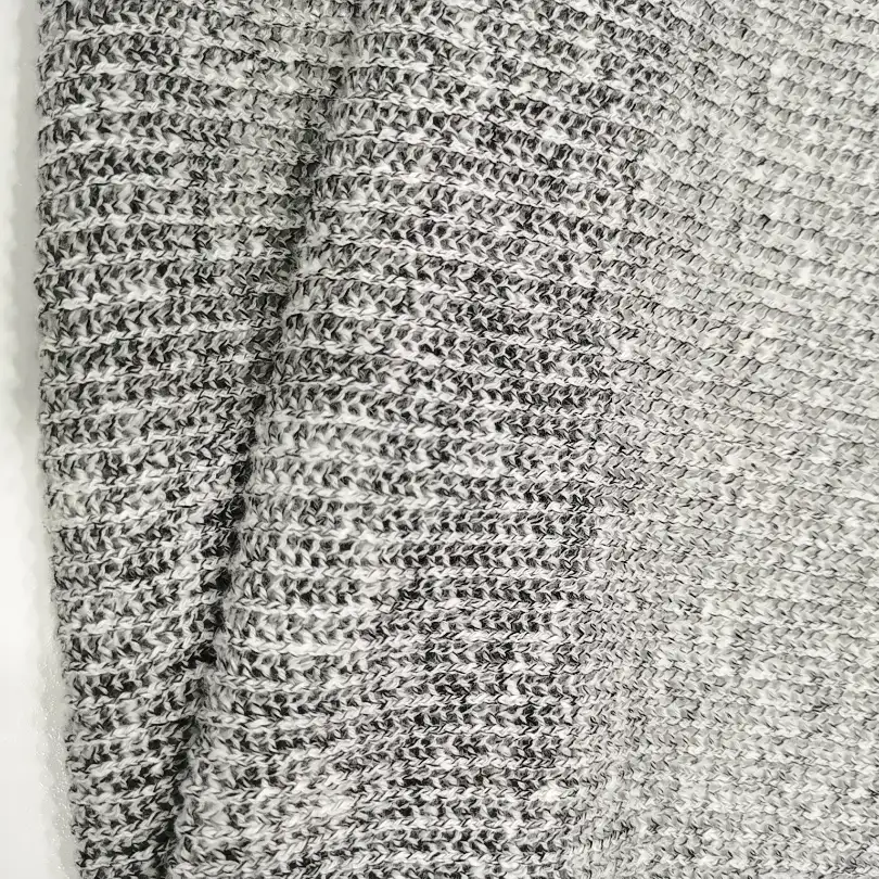 China Yarn for Ladies Vest (Sweater),Open Cardigan (Sweater),Full-Zipper Cardigan (Sweater),Crew Neck Pullover (Sweater),Crop Top Pullover (Sweater) Slub Yarn Fancy Yarn BCI Cotton Recycled Polyester 黑白 color buy from China wholesaler bulk order at wholesale price free worldwide shipping Alibaba