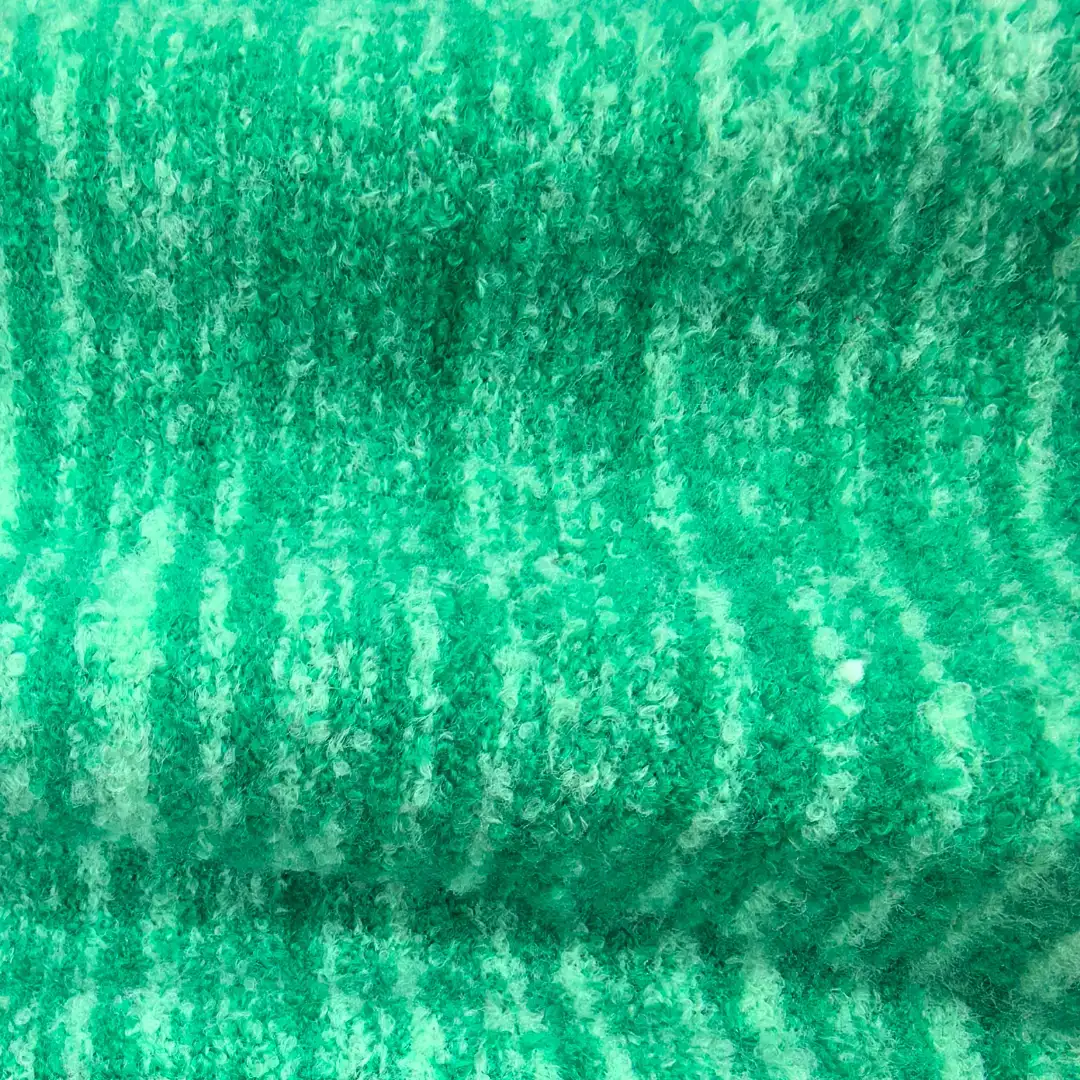 China Yarn for Ladies Vest (Sweater),Open Cardigan (Sweater),Round Neck Pullover (Sweater),Crew Neck Pullover (Sweater),Crop Top Pullover (Sweater),Hoodie  (Sweater) Boucle Yarn Fancy Yarn Acrylic RWS Wool Recycled Polyester Elastane 土咖 color buy from China wholesaler bulk order at wholesale price free worldwide shipping Alibaba