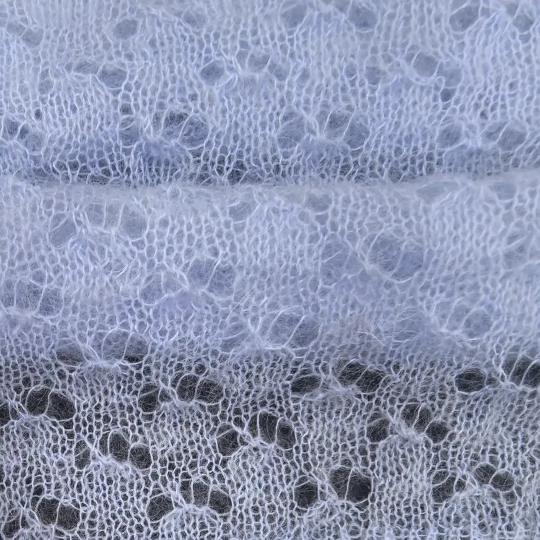 China Yarn for Ladies Vest (Sweater),Open Cardigan (Sweater),Round Neck Pullover (Sweater),Crew Neck Pullover (Sweater),Crop Top Pullover (Sweater),Hoodie  (Sweater) Mossy Yarn Fancy Yarn RWS Wool Mohair Nylon 白色 color buy from China wholesaler bulk order at wholesale price free worldwide shipping Alibaba