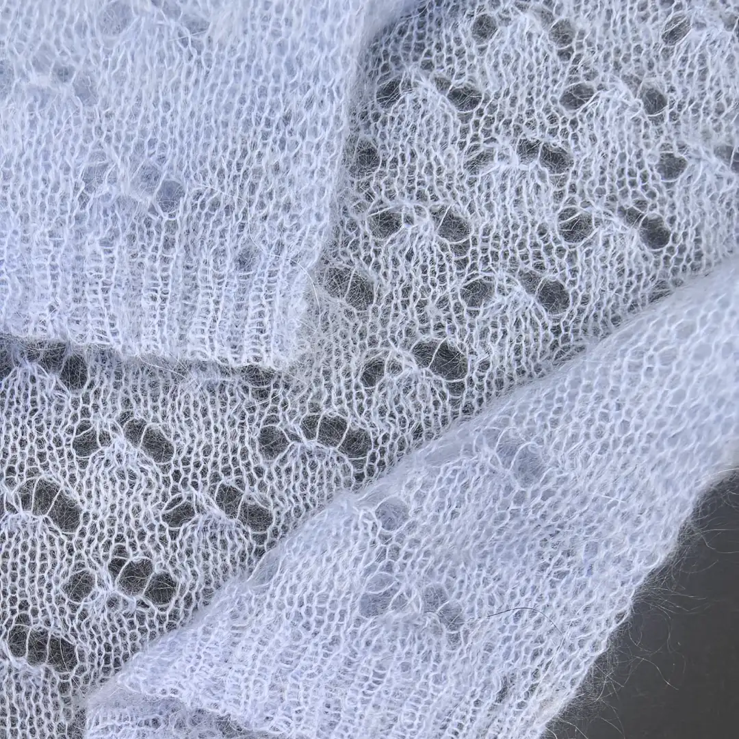 China Yarn for Ladies Vest (Sweater),Open Cardigan (Sweater),Round Neck Pullover (Sweater),Crew Neck Pullover (Sweater),Crop Top Pullover (Sweater),Hoodie  (Sweater) Mossy Yarn Fancy Yarn RWS Wool Mohair Nylon 白色 color buy from China wholesaler bulk order at wholesale price free worldwide shipping Alibaba