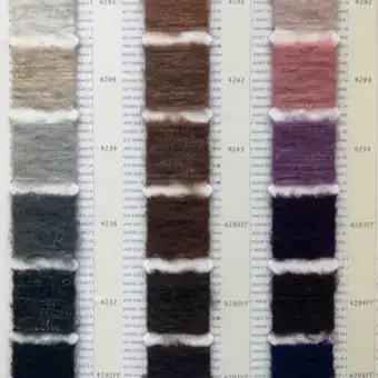 China Yarn for Ladies Vest (Sweater),Open Cardigan (Sweater),Round Neck Pullover (Sweater),Crew Neck Pullover (Sweater),Crop Top Pullover (Sweater),Hoodie  (Sweater) Mossy Yarn Fancy Yarn Acrylic RWS Wool Recycled Cotton Nylon 米黄 color buy from China wholesaler bulk order at wholesale price free worldwide shipping Alibaba