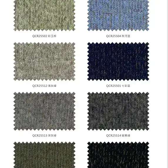 China Yarn for Overcoat,Open Cardigan (Sweater),Full-Zipper Cardigan (Sweater),Half-Zipper Cardigan (Sweater) Mossy Yarn Fancy Yarn RWS Wool polychrome color buy from China wholesaler bulk order at wholesale price free worldwide shipping Alibaba