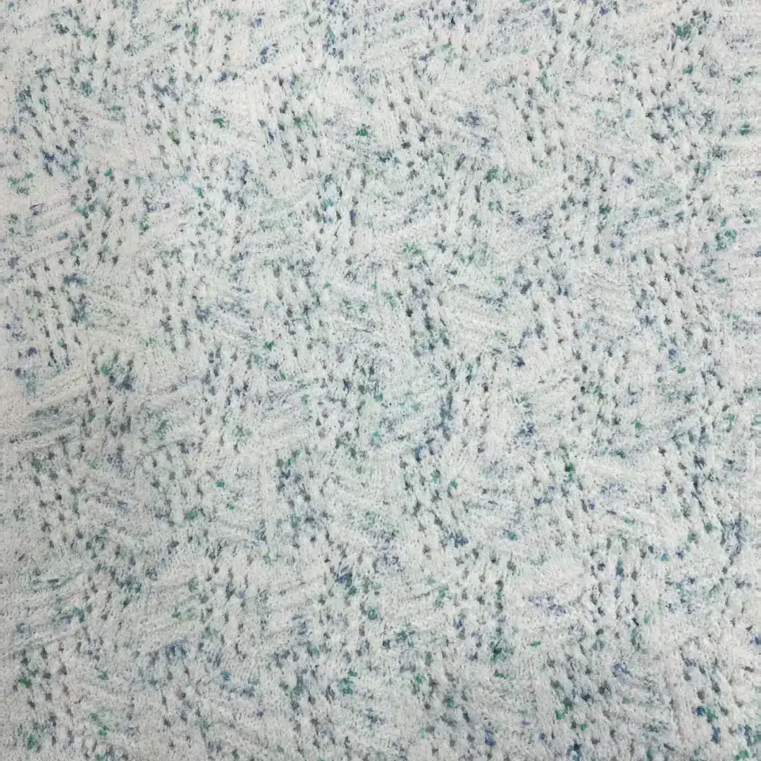 China Yarn  Cat Feather Yarn Fancy Yarn Polyester 绿白 color buy from China wholesaler bulk order at wholesale price free worldwide shipping Alibaba