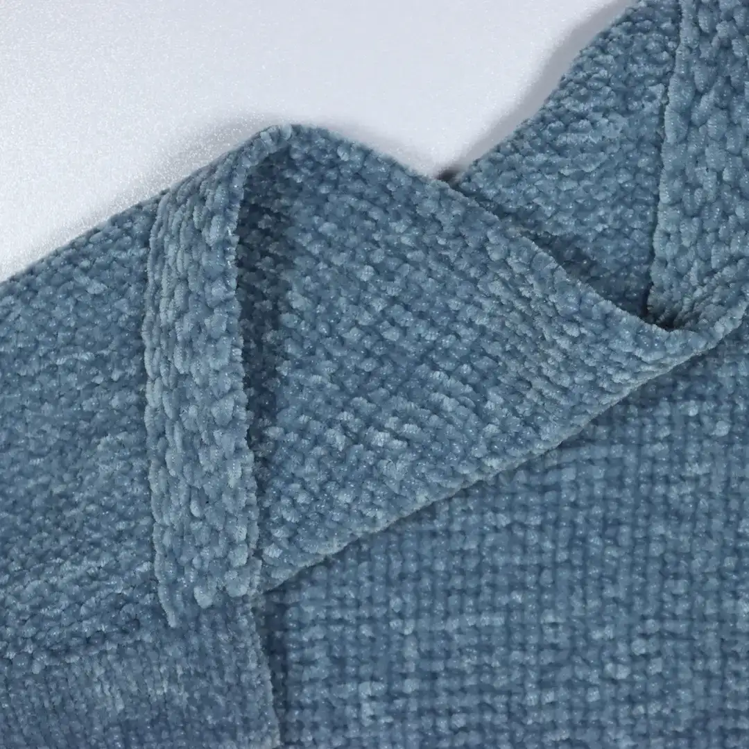 China Yarn for Full-Zipper Cardigan (Sweater),Knitted Jacket (Sweater),Round Neck Pullover (Sweater),Roll Neck Jumper (Sweater) Shiny Chenille Fancy Yarn Polyester Blue color buy from China wholesaler bulk order at wholesale price free worldwide shipping Alibaba
