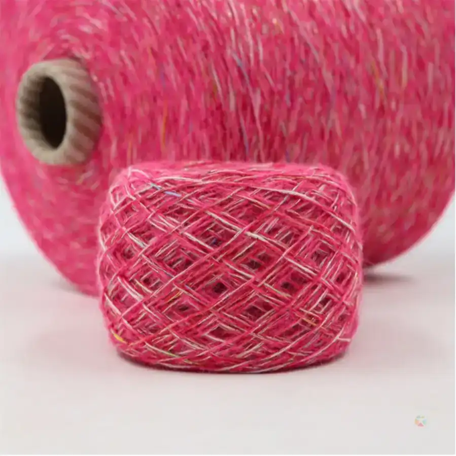 China Yarn for Ladies Vest (Sweater),Men’s Vest (Sweater),Open Cardigan (Sweater),Full-Zipper Cardigan (Sweater),Half-Zipper Cardigan (Sweater) Mossy Yarn Fancy Yarn Polyester Recycled Polyester Metallic fiber Elastane Nylon 42 color buy from China wholesaler bulk order at wholesale price free worldwide shipping Alibaba