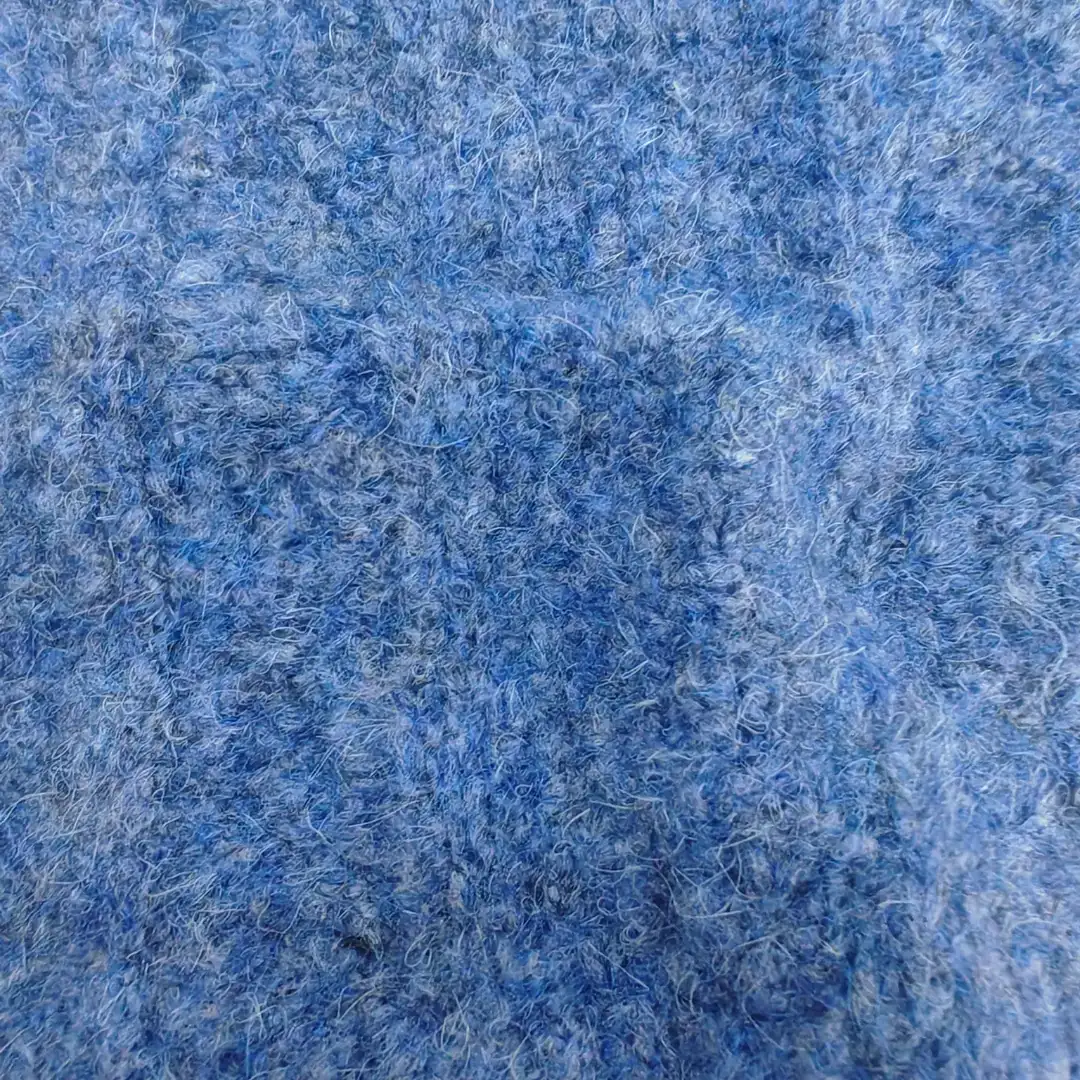 China Yarn for Hoodie,Open Cardigan (Sweater),Crew Neck Pullover (Sweater),Crop Top Pullover (Sweater) Mossy Yarn Fancy Yarn Recycled Polyester Nylon Polyester Wool Spandex Blue color buy from China wholesaler bulk order at wholesale price free worldwide shipping Alibaba