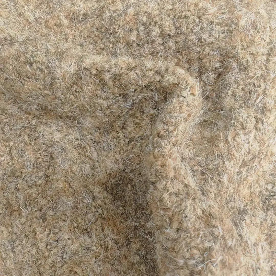 China Yarn for Hoodie,Round Neck Pullover (Sweater),Crop Top Pullover (Sweater) Mossy Yarn Fancy Yarn Recycled Polyester Nylon Polyester Wool Spandex Brown color buy from China wholesaler bulk order at wholesale price free worldwide shipping Alibaba