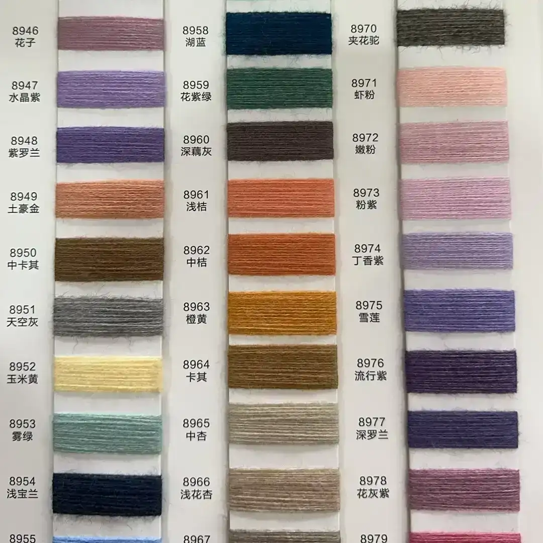 China Yarn for Tank Top,Crop Top,Hoodie,Ladies Vest (Sweater),Men’s Vest (Sweater),Open Cardigan (Sweater),Full-Zipper Cardigan (Sweater),Half-Zipper Cardigan (Sweater),Round Neck Pullover (Sweater),Crew Neck Pullover (Sweater),Crop Top Pullover (Sweater) Core Spun Yarn Regular Yarn Nylon Polyester Acrylic multicolor color buy from China wholesaler bulk order at wholesale price free worldwide shipping Alibaba