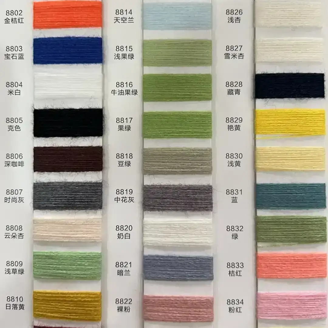 China Yarn for Tank Top,Crop Top,Hoodie,Ladies Vest (Sweater),Men’s Vest (Sweater),Open Cardigan (Sweater),Full-Zipper Cardigan (Sweater),Half-Zipper Cardigan (Sweater),Round Neck Pullover (Sweater),Crew Neck Pullover (Sweater),Crop Top Pullover (Sweater) Core Spun Yarn Regular Yarn Nylon Polyester Acrylic multicolor color buy from China wholesaler bulk order at wholesale price free worldwide shipping Alibaba