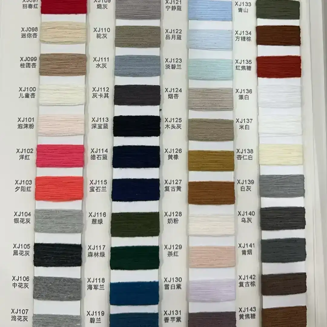 China Yarn for Tank Top,Crop Top,Open Cardigan (Sweater),Round Neck Pullover (Sweater),Crew Neck Pullover (Sweater),Crop Top Pullover (Sweater),Hoodie  (Sweater),Dresses (Cardigan Open) (Sweater),Dresses (Cardigan Button) (Sweater),Dresses (Pullover) (Sweater) Ring Spun Regular Yarn Acrylic Cotton 克色 color buy from China wholesaler bulk order at wholesale price free worldwide shipping Alibaba