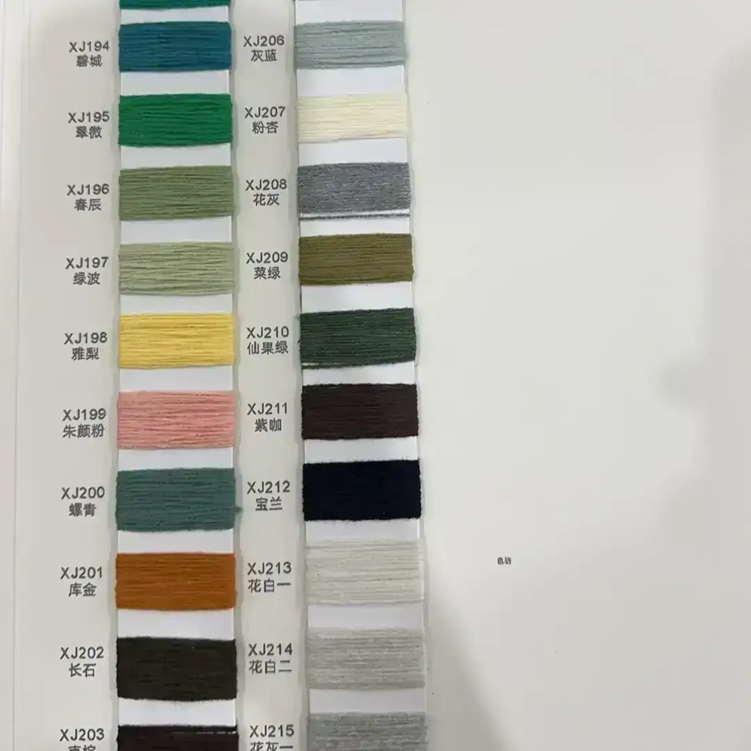 China Yarn for Tank Top,Crop Top,Open Cardigan (Sweater),Round Neck Pullover (Sweater),Crew Neck Pullover (Sweater),Crop Top Pullover (Sweater),Hoodie  (Sweater),Dresses (Cardigan Open) (Sweater),Dresses (Cardigan Button) (Sweater),Dresses (Pullover) (Sweater) Ring Spun Regular Yarn Acrylic Cotton 克色 color buy from China wholesaler bulk order at wholesale price free worldwide shipping Alibaba