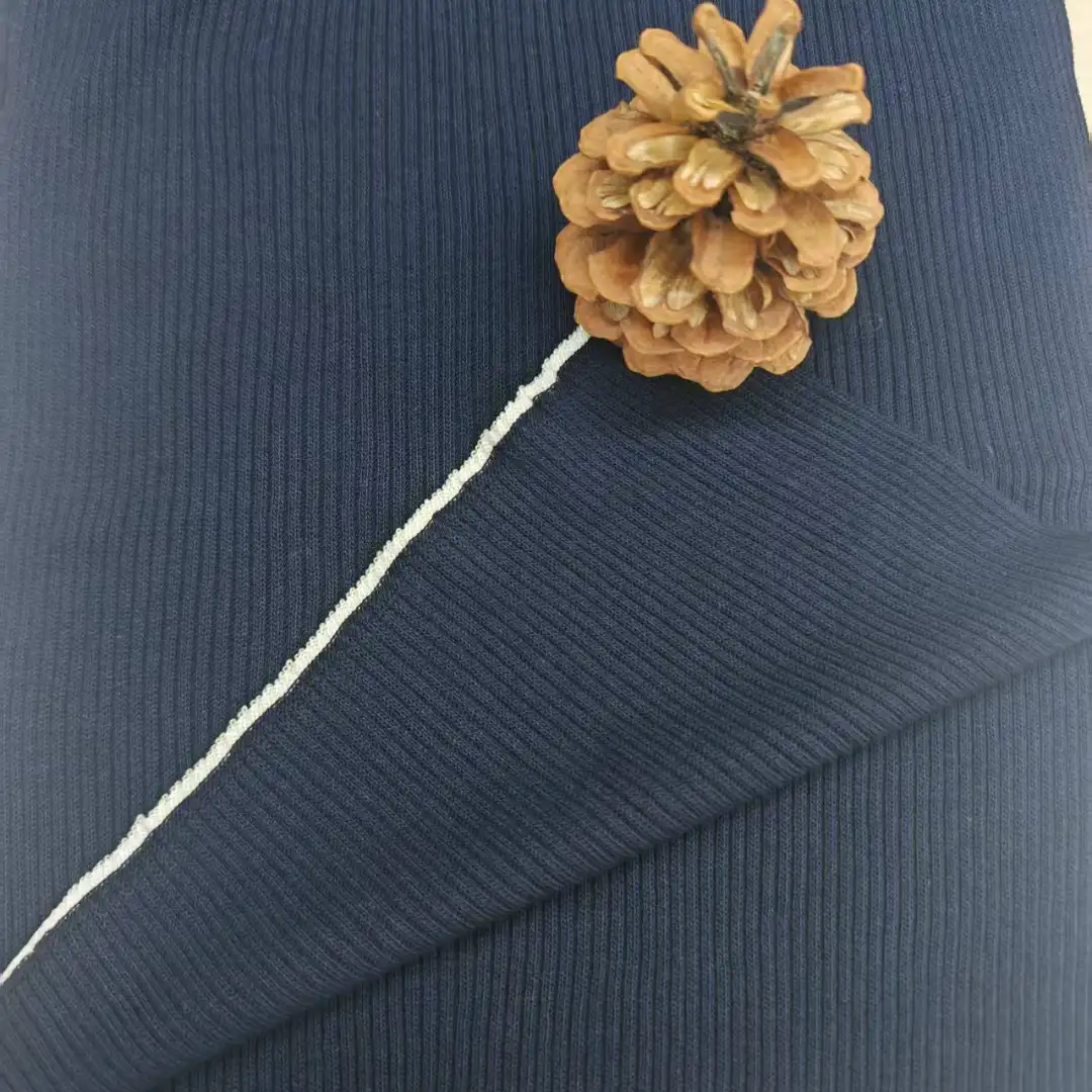 China Yarn for Open Cardigan (Sweater) Vortex Spun Regular Yarn Lenzing Viscose Blue color buy from China wholesaler bulk order at wholesale price free worldwide shipping Alibaba