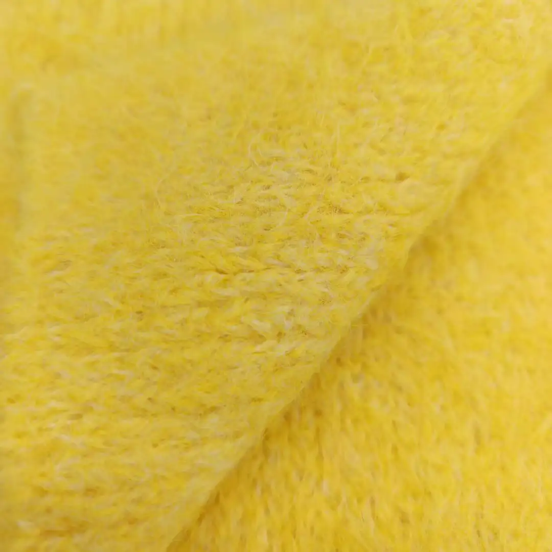 China Yarn for Open Cardigan (Sweater),Knitted Jacket (Sweater),Round Neck Pullover (Sweater) Mossy Yarn Fancy Yarn Nylon Acrylic Recycled Polyester Polyester Elastane Wool green、purple、apricot color buy from China wholesaler bulk order at wholesale price free worldwide shipping Alibaba