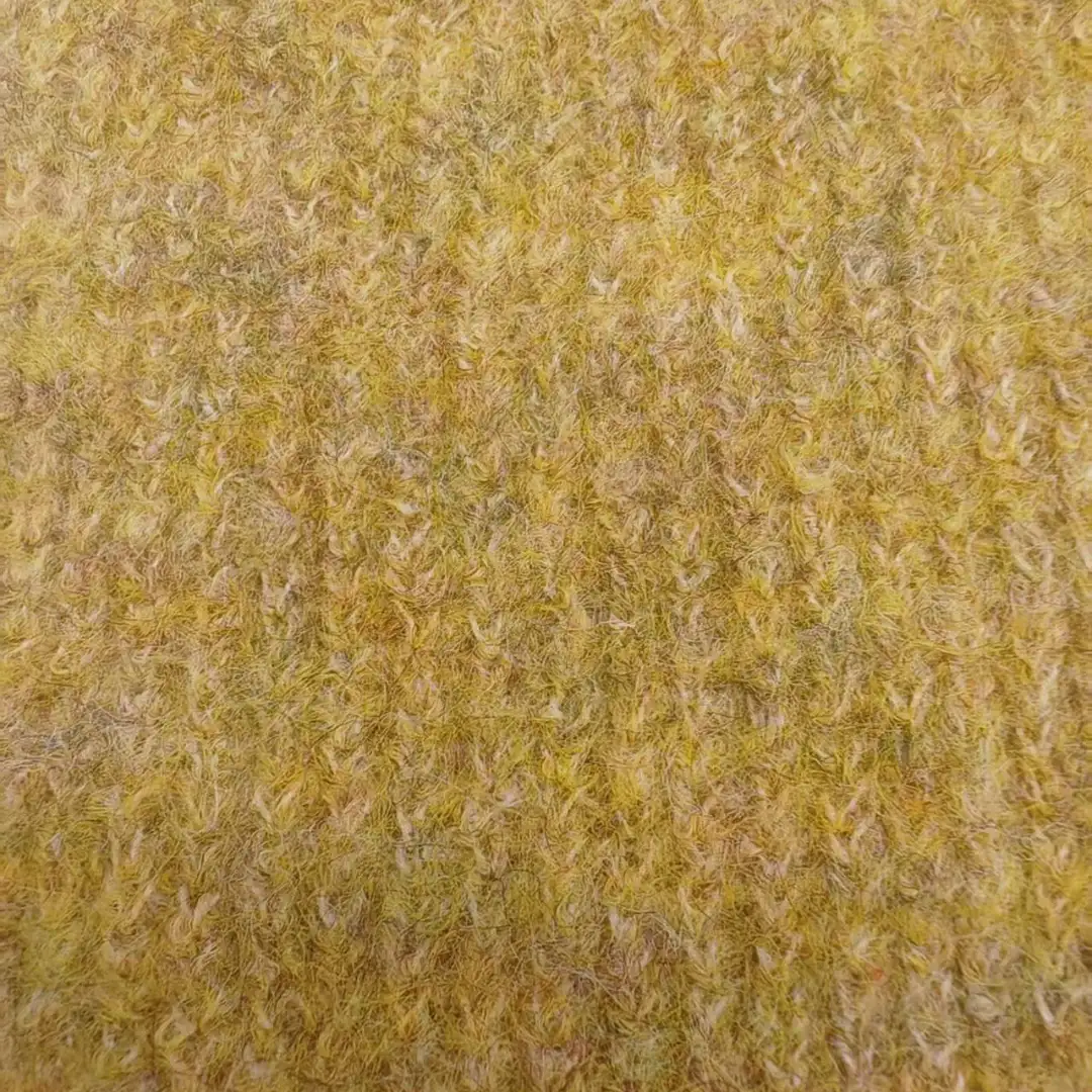 China Yarn for Open Cardigan (Sweater),Knitted Jacket (Sweater),Round Neck Pullover (Sweater) Mossy Yarn Fancy Yarn Wool Nylon Acrylic Recycled Polyester Polyester Elastane gray，purple，Pink, yellow, green color buy from China wholesaler bulk order at wholesale price free worldwide shipping Alibaba