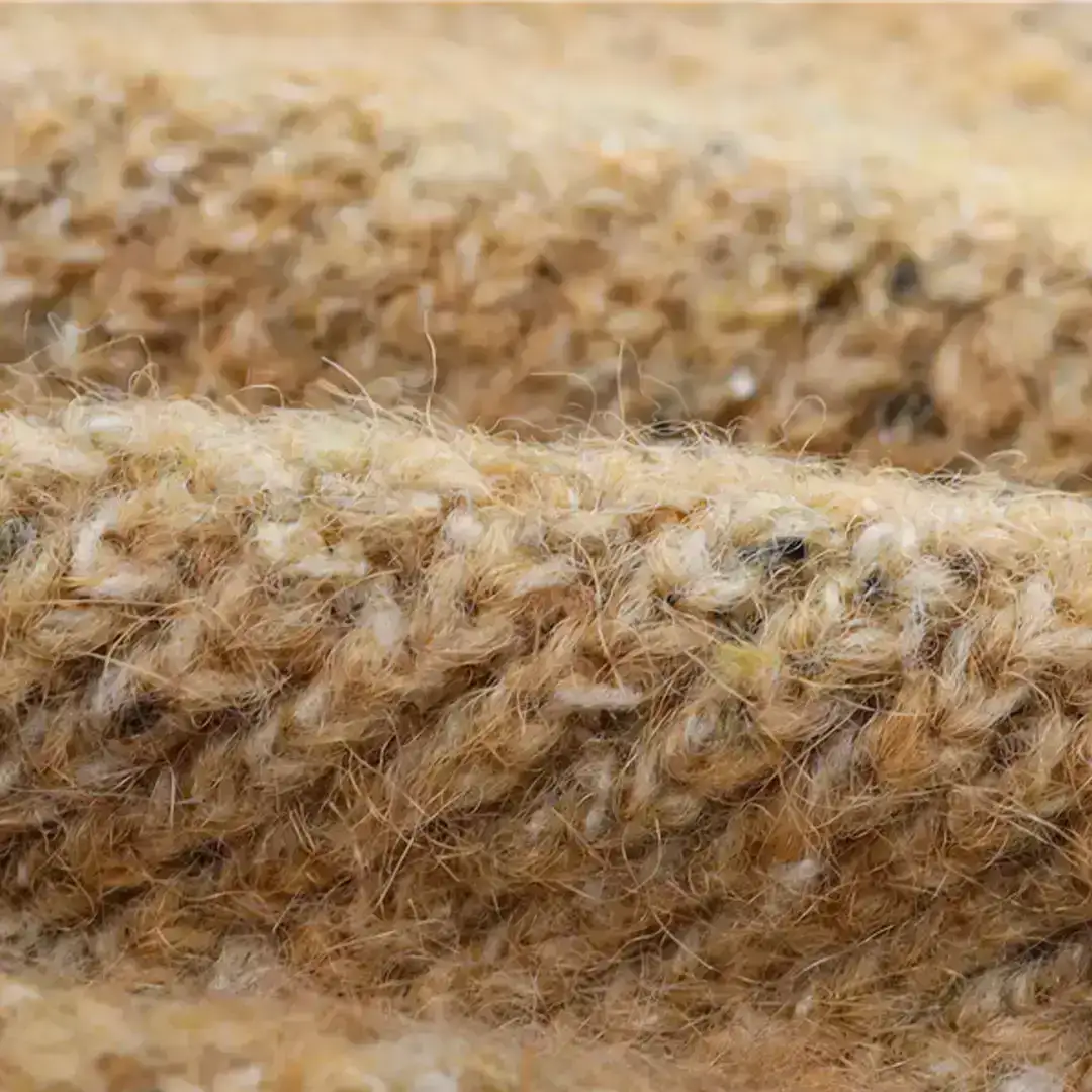 China Yarn for Open Cardigan (Sweater),Knitted Jacket (Sweater),Round Neck Pullover (Sweater) Mossy Yarn Fancy Yarn Wool Acrylic Recycled Polyester Elastane yellow、brown、Cambridge blue color buy from China wholesaler bulk order at wholesale price free worldwide shipping Alibaba