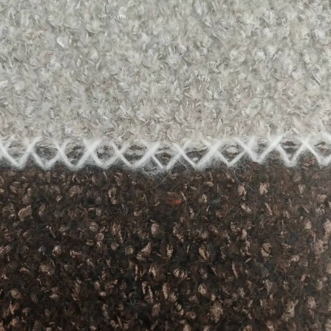 China Yarn for Open Cardigan (Sweater),Knitted Jacket (Sweater),Round Neck Pullover (Sweater) Knot Yarn Fancy Yarn Wool Acrylic Recycled Polyester Nylon Polyester Elastane brown、apricot color buy from China wholesaler bulk order at wholesale price free worldwide shipping Alibaba