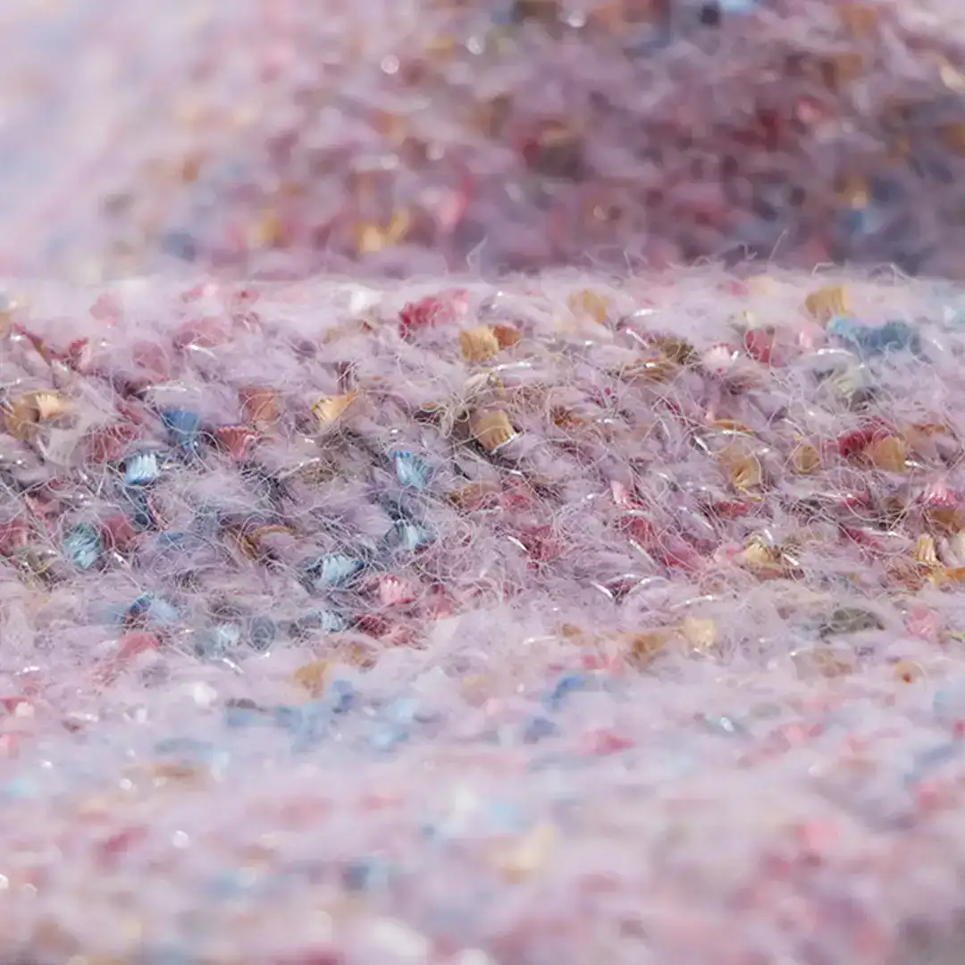 China Yarn for Open Cardigan (Sweater),Knitted Jacket (Sweater),Round Neck Pullover (Sweater) Knot Yarn Fancy Yarn Polyester Recycled Polyester Staple Fiber Acrylic Wool Elastane blue、pink color buy from China wholesaler bulk order at wholesale price free worldwide shipping Alibaba