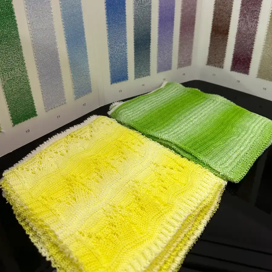 China Yarn for Crop Top,Full-Zipper Cardigan (Sweater),Half-Zipper Cardigan (Sweater) Mossy Yarn Fancy Yarn Polyester 渐变色 color buy from China wholesaler bulk order at wholesale price free worldwide shipping Alibaba