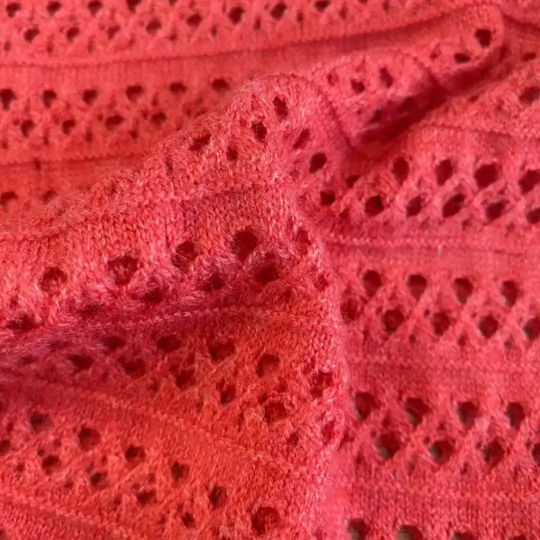 China Yarn for Open Cardigan (Sweater) Semi-Worsted Spun Regular Yarn Polyester Polyamide Wool RED color buy from China wholesaler bulk order at wholesale price free worldwide shipping Alibaba