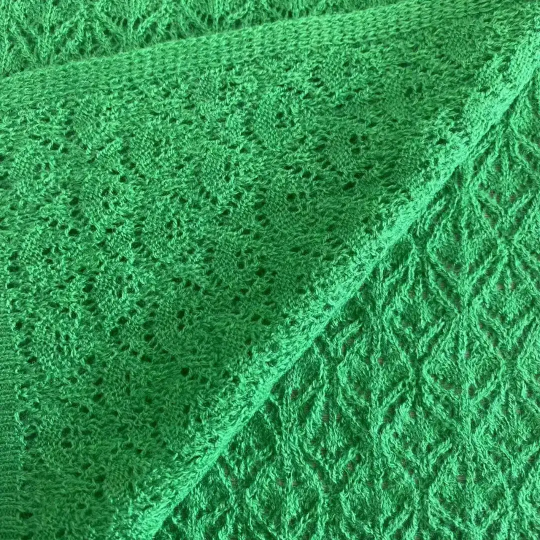 China Yarn for Open Cardigan (Sweater) Semi-Worsted Spun Regular Yarn Recycled Polyester Acrylic GREEN color buy from China wholesaler bulk order at wholesale price free worldwide shipping Alibaba