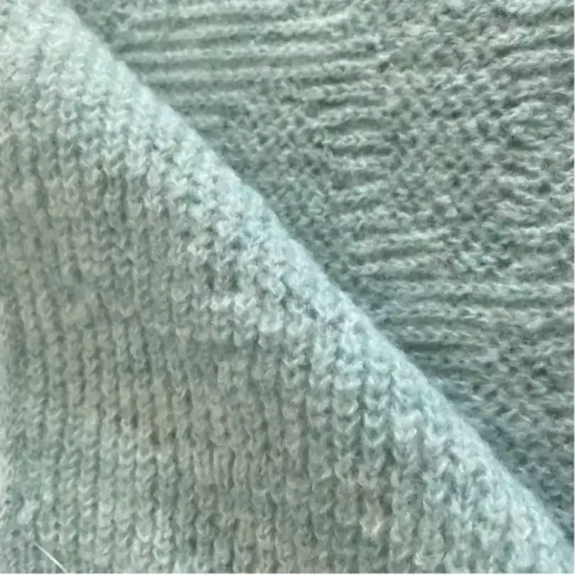 China Yarn for Open Cardigan (Sweater) Mossy Yarn Fancy Yarn Recycled Polyester Acrylic Wool Nylon Elastane GREEN color buy from China wholesaler bulk order at wholesale price free worldwide shipping Alibaba