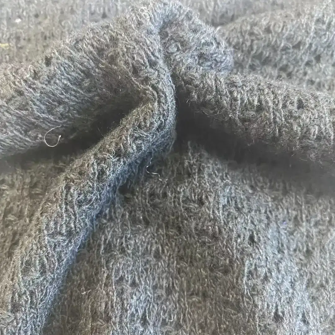 China Yarn for Open Cardigan (Sweater) Woollen Spun Regular Yarn Nylon Rayon Wool Cashmere Black color buy from China wholesaler bulk order at wholesale price free worldwide shipping Alibaba