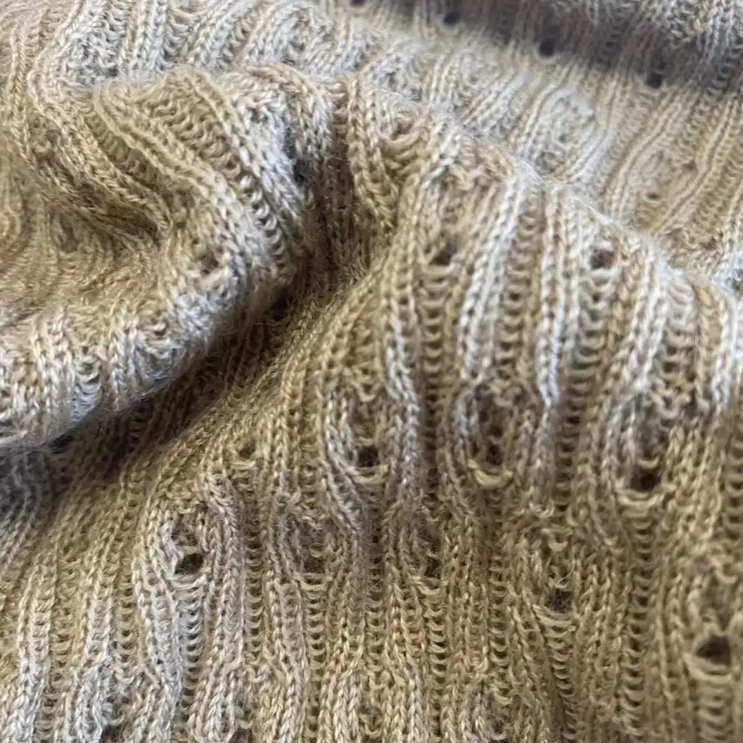 China Yarn for Open Cardigan (Sweater) Semi-Worsted Spun Regular Yarn Acrylic Wool Tan color buy from China wholesaler bulk order at wholesale price free worldwide shipping Alibaba