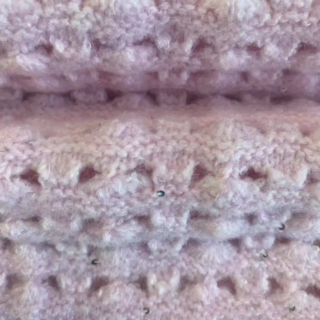 China Yarn for Open Cardigan (Sweater) Mossy Yarn Fancy Yarn Acrylic Polyester Elastane PINK color buy from China wholesaler bulk order at wholesale price free worldwide shipping Alibaba