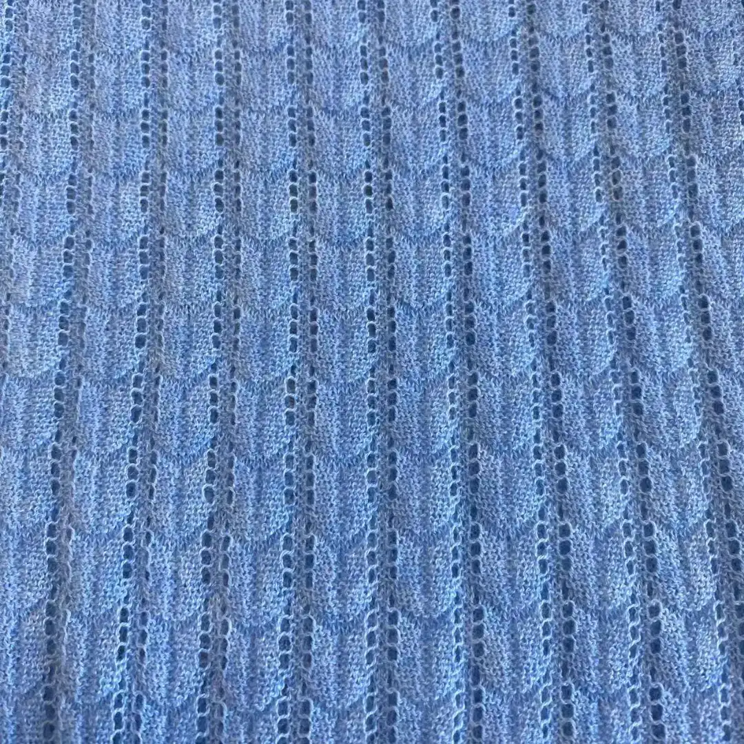 China Yarn for Open Cardigan (Sweater) Semi-Worsted Spun Regular Yarn Cotton Tencel BLUE color buy from China wholesaler bulk order at wholesale price free worldwide shipping Alibaba