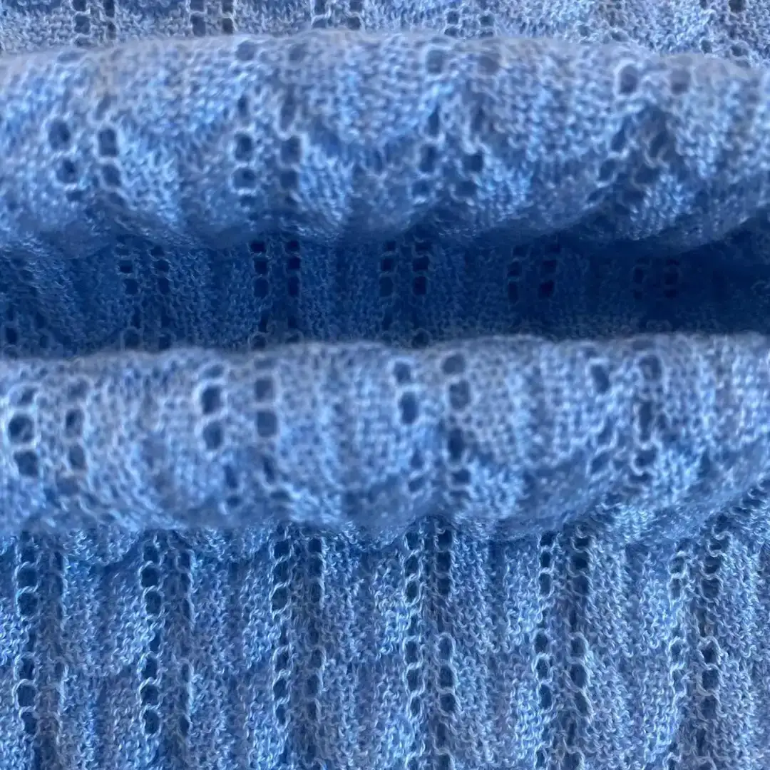 China Yarn for Open Cardigan (Sweater) Semi-Worsted Spun Regular Yarn Cotton Tencel BLUE color buy from China wholesaler bulk order at wholesale price free worldwide shipping Alibaba