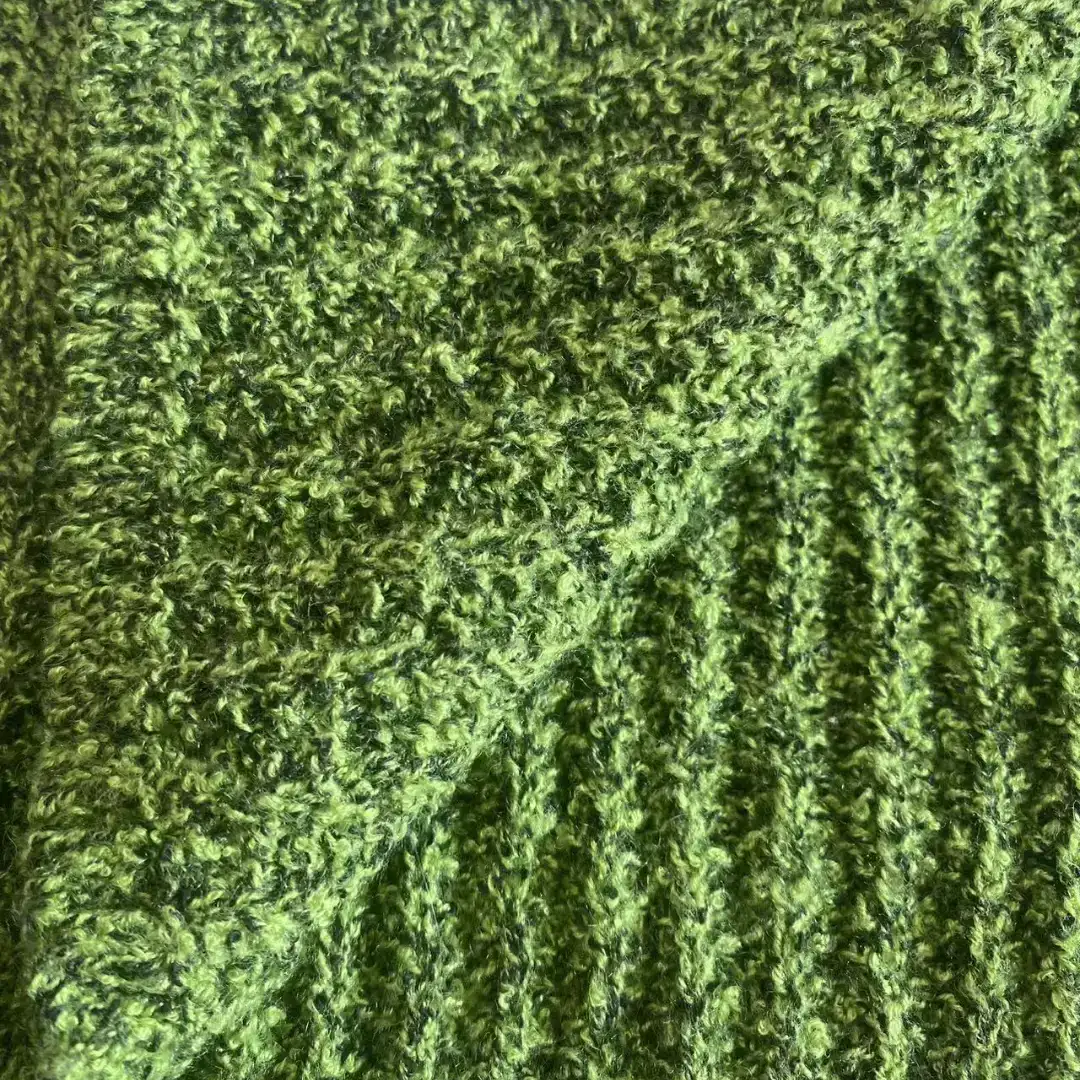 China Yarn for Open Cardigan (Sweater) Boucle Yarn Fancy Yarn Acrylic Polyester GREEN color buy from China wholesaler bulk order at wholesale price free worldwide shipping Alibaba