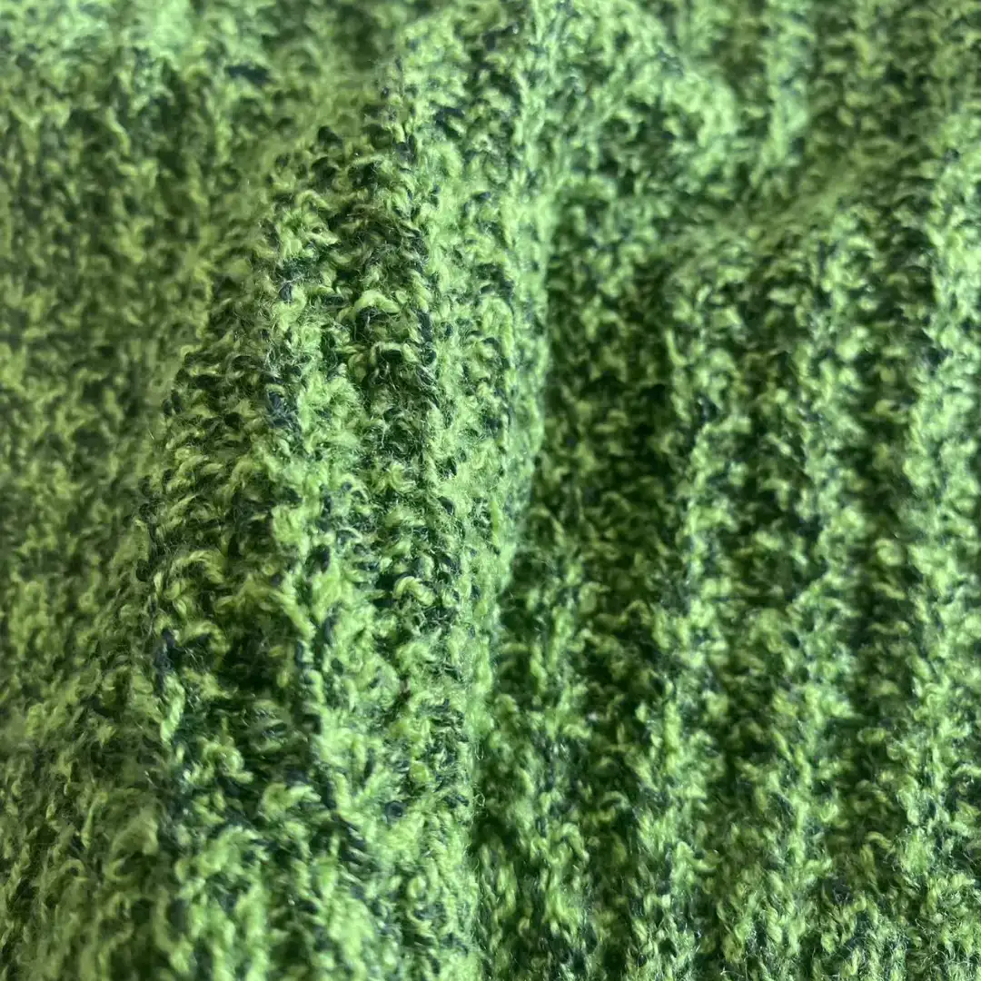 China Yarn for Open Cardigan (Sweater) Boucle Yarn Fancy Yarn Acrylic Polyester GREEN color buy from China wholesaler bulk order at wholesale price free worldwide shipping Alibaba