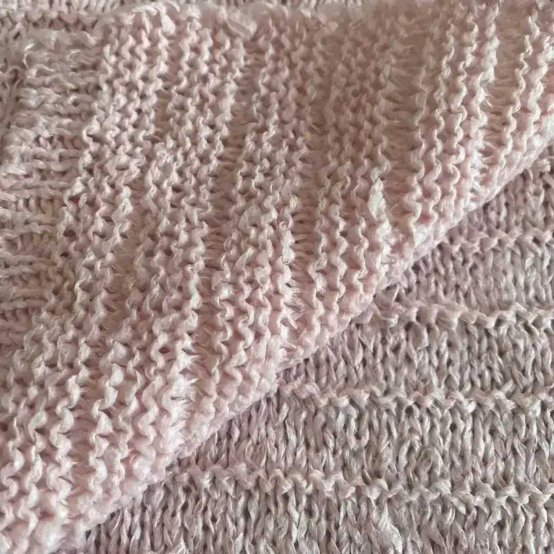 China Yarn for Open Cardigan (Sweater) Boucle Yarn Fancy Yarn Polyester PINK color buy from China wholesaler bulk order at wholesale price free worldwide shipping Alibaba