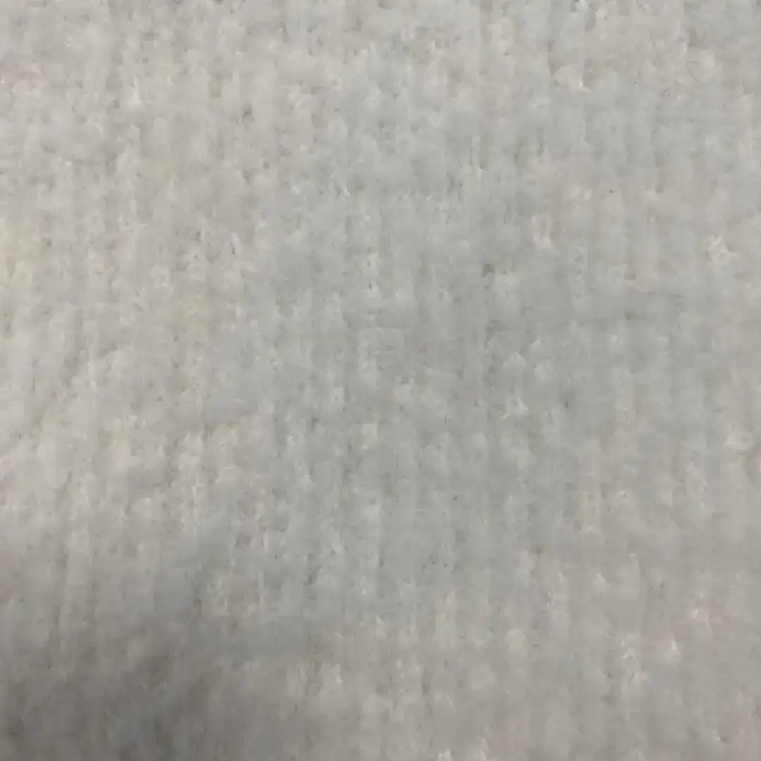 China Yarn for Open Cardigan (Sweater) Boucle Yarn Fancy Yarn Recycled Polyester Polyester Acrylic Wool Elastane WHITE color buy from China wholesaler bulk order at wholesale price free worldwide shipping Alibaba