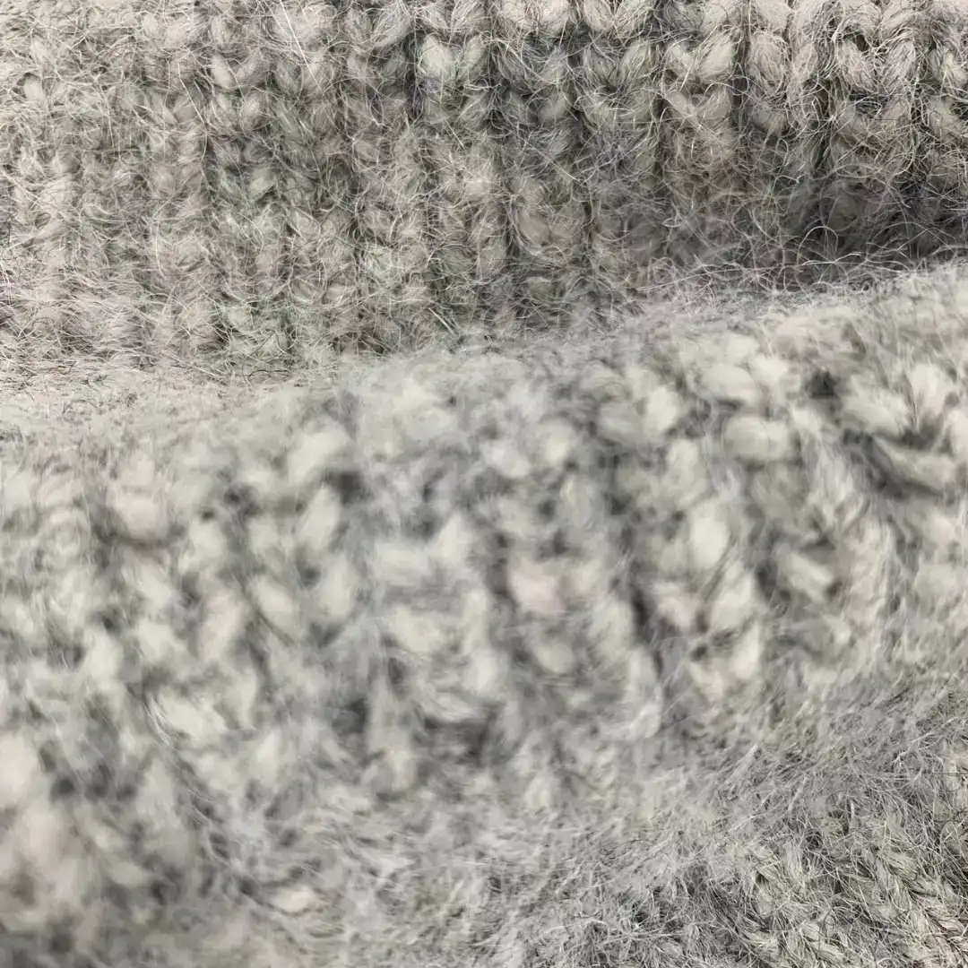 China Yarn for Open Cardigan (Sweater) Air Spun Yarn Fancy Yarn Recycled Polyester Polyester Nylon Wool GREY color buy from China wholesaler bulk order at wholesale price free worldwide shipping Alibaba