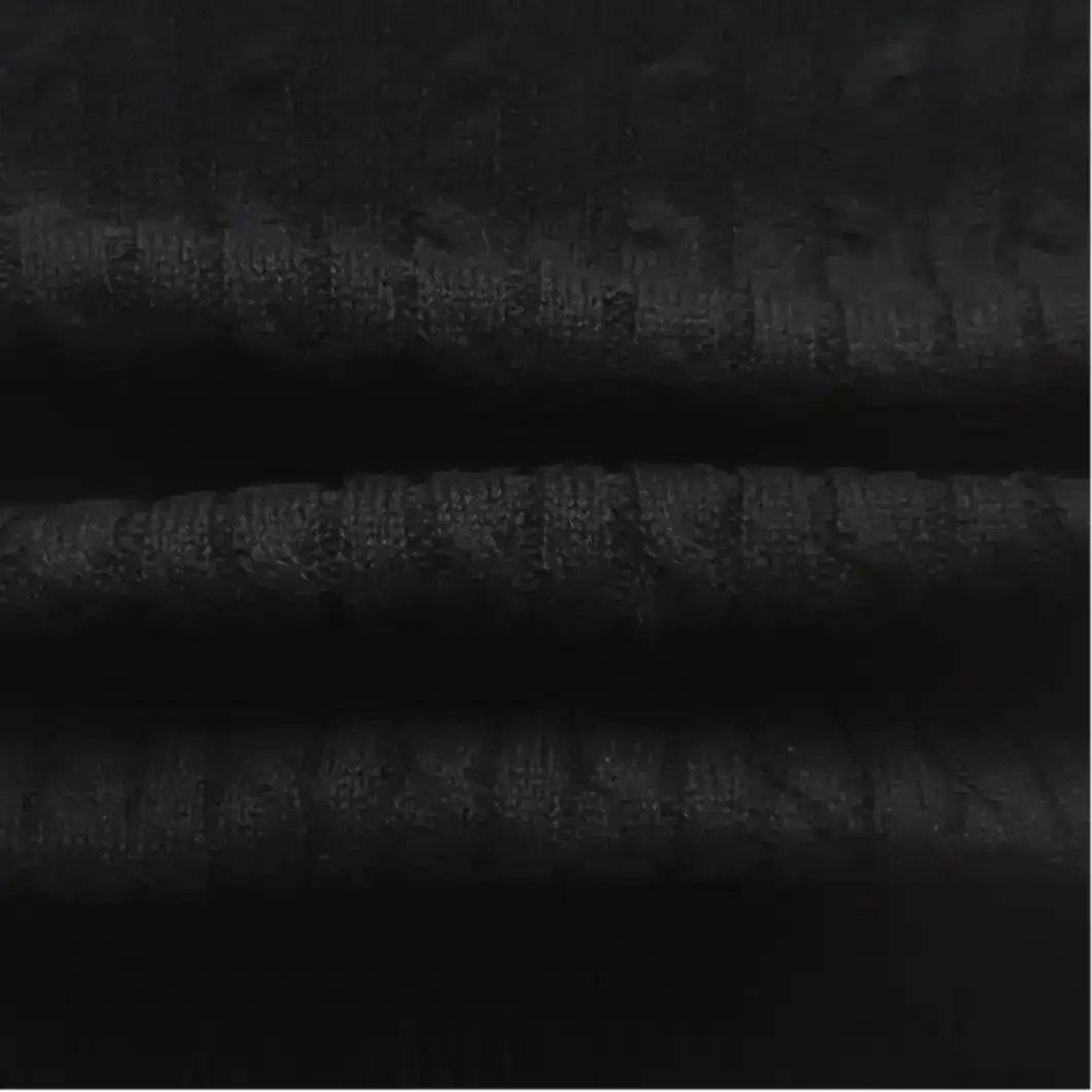 China Yarn for Full-Zipper Cardigan (Sweater),Half-Zipper Cardigan (Sweater),Knitted Jacket (Sweater),Round Neck Pullover (Sweater) Semi-Worsted Spun Regular Yarn Polyester Polyamide Wool Black color buy from China wholesaler bulk order at wholesale price free worldwide shipping Alibaba