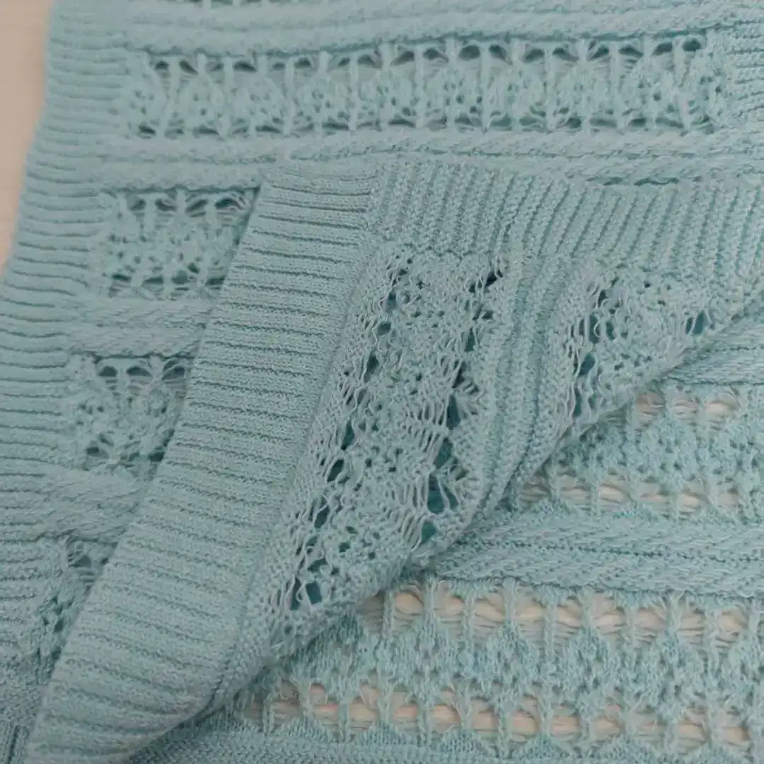 China Yarn for Crop Top,Hoodie,Open Cardigan (Sweater),Full-Zipper Cardigan (Sweater) Ring Spun Regular Yarn Recycled Polyester Cotton Blue,Pink color buy from China wholesaler bulk order at wholesale price free worldwide shipping Alibaba