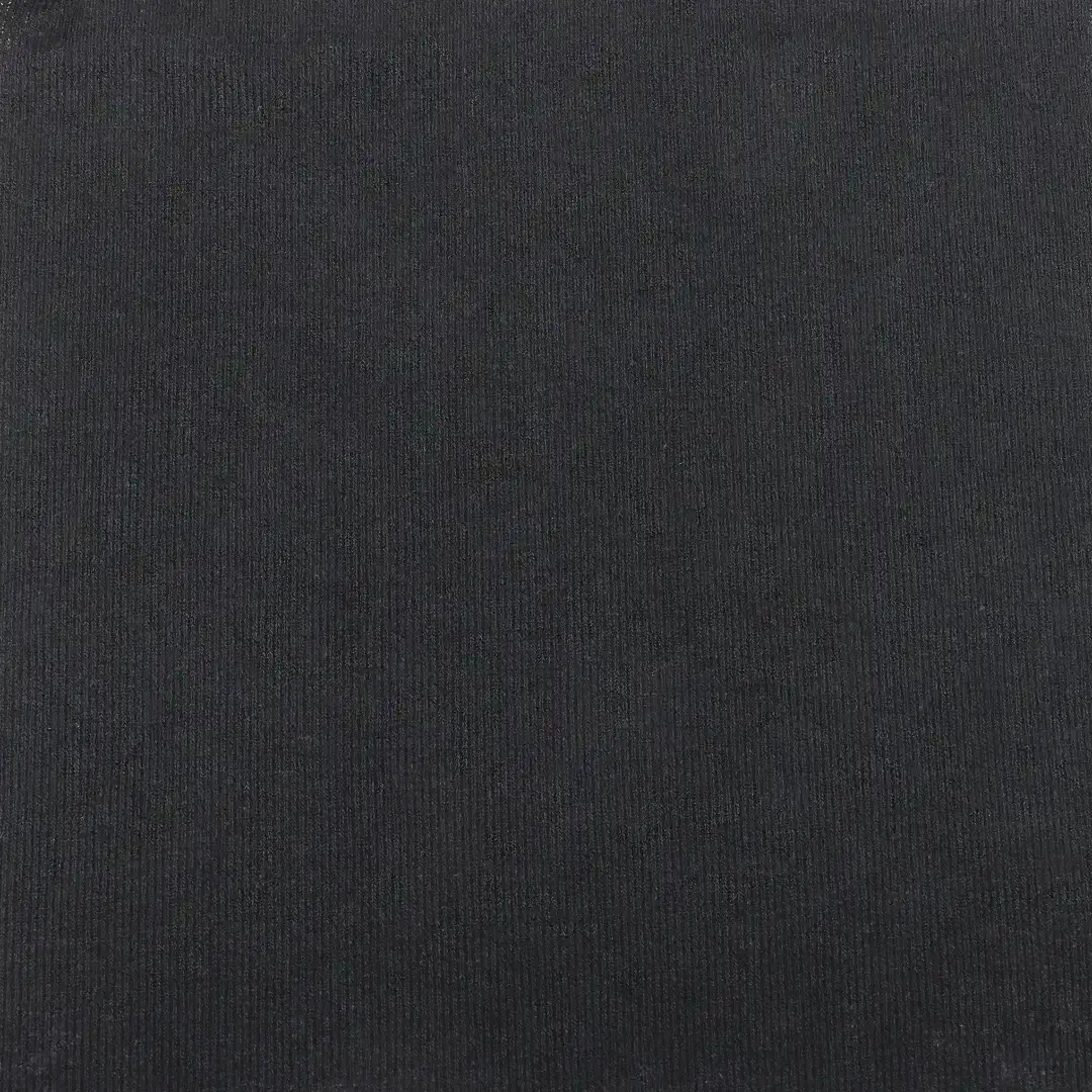 China Fabric for T-Shirt,Tank Top,Hoodie   Rib Knit Fabric Rayon Polyester Elastane black color buy from China wholesaler bulk order at wholesale price free worldwide shipping Alibaba