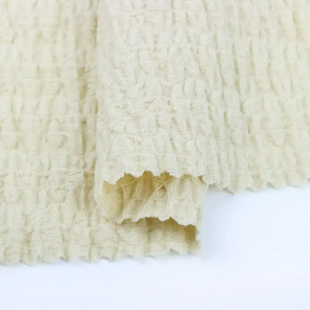 China Fabric for T-Shirt,Polo Shirt,Blouse Weft Jacquard Knit Fabric Nylon Elastane yellow color buy from China wholesaler bulk order at wholesale price free worldwide shipping Alibaba
