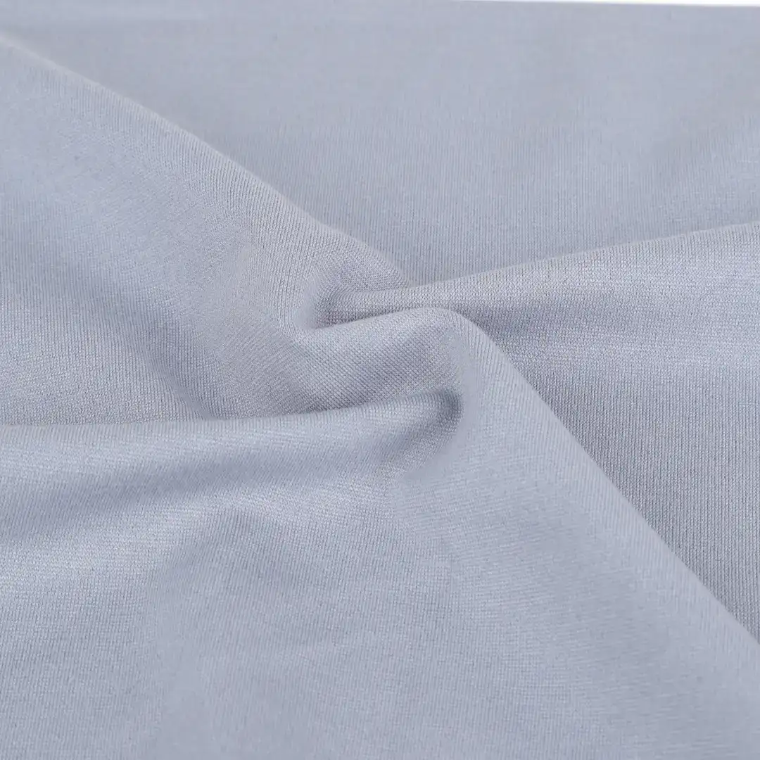 China Fabric for Hoodie  ,Dresses (Pullover) ,Loungewear Ponte Roma Knit Fabric Rayon Nylon Spandex Grey color buy from China wholesaler bulk order at wholesale price free worldwide shipping Alibaba