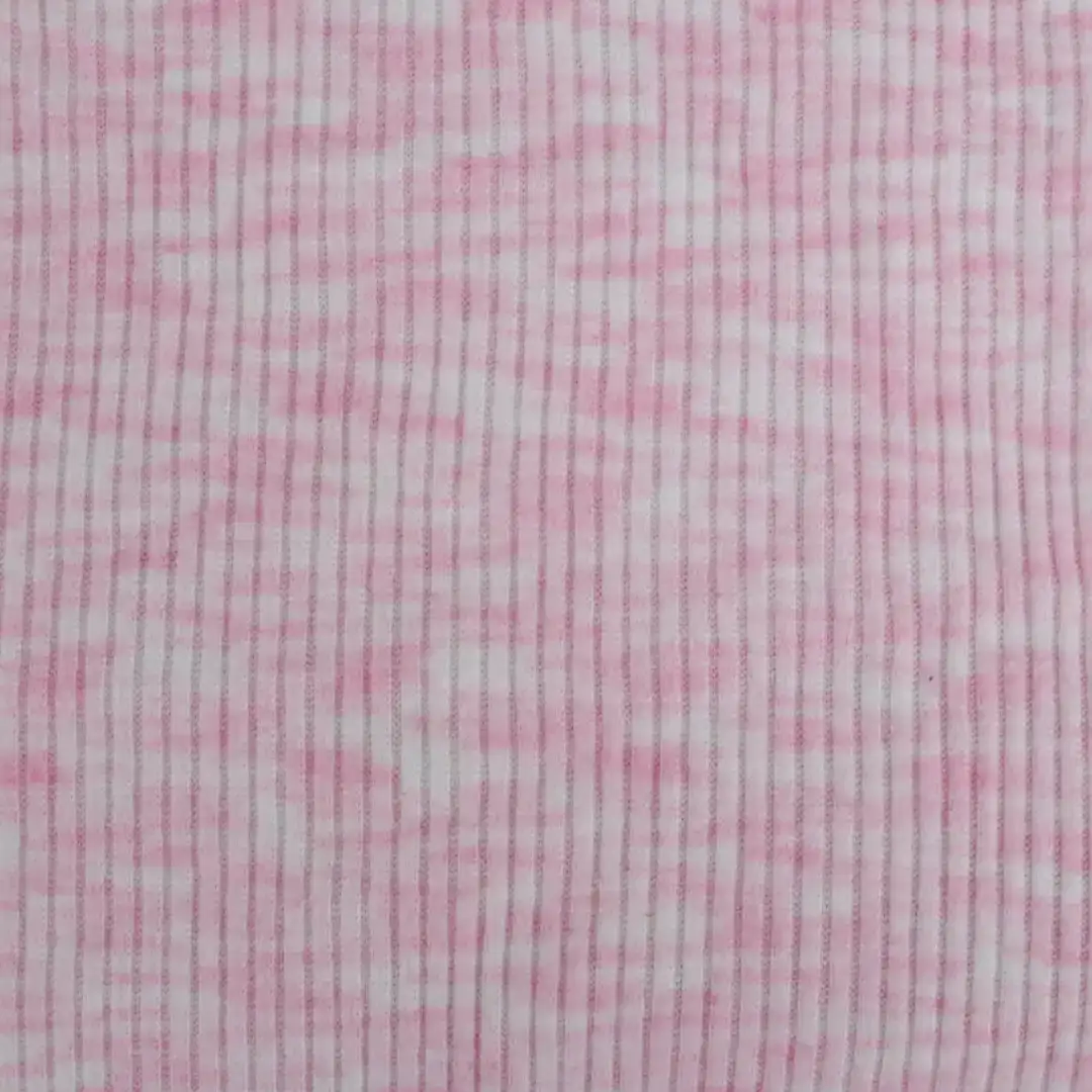 China Fabric for Tank Top,Ladies Vest ,Hoodie  ,Dresses (Cardigan Open)  Rib Knit Fabric Polyester Spandex Pink color buy from China wholesaler bulk order at wholesale price free worldwide shipping Alibaba