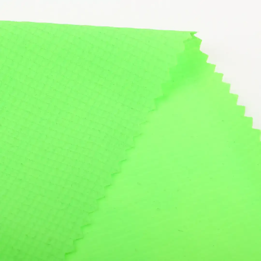 China Fabric for Yoga Clothes,Swimsuits,Swim shorts,Sports Bras Weft Jacquard Knit Fabric Nylon Elastane green color buy from China wholesaler bulk order at wholesale price free worldwide shipping Alibaba