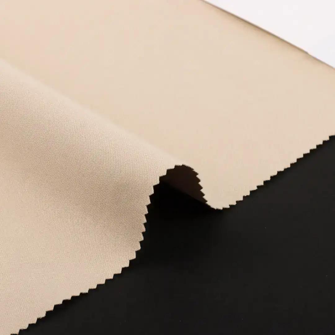 China Fabric for Pants,Blazer,Suit Nylon/Polyester Chameleon Woven Blended Fabric Polyester Polyamide off-white color buy from China wholesaler bulk order at wholesale price free worldwide shipping Alibaba