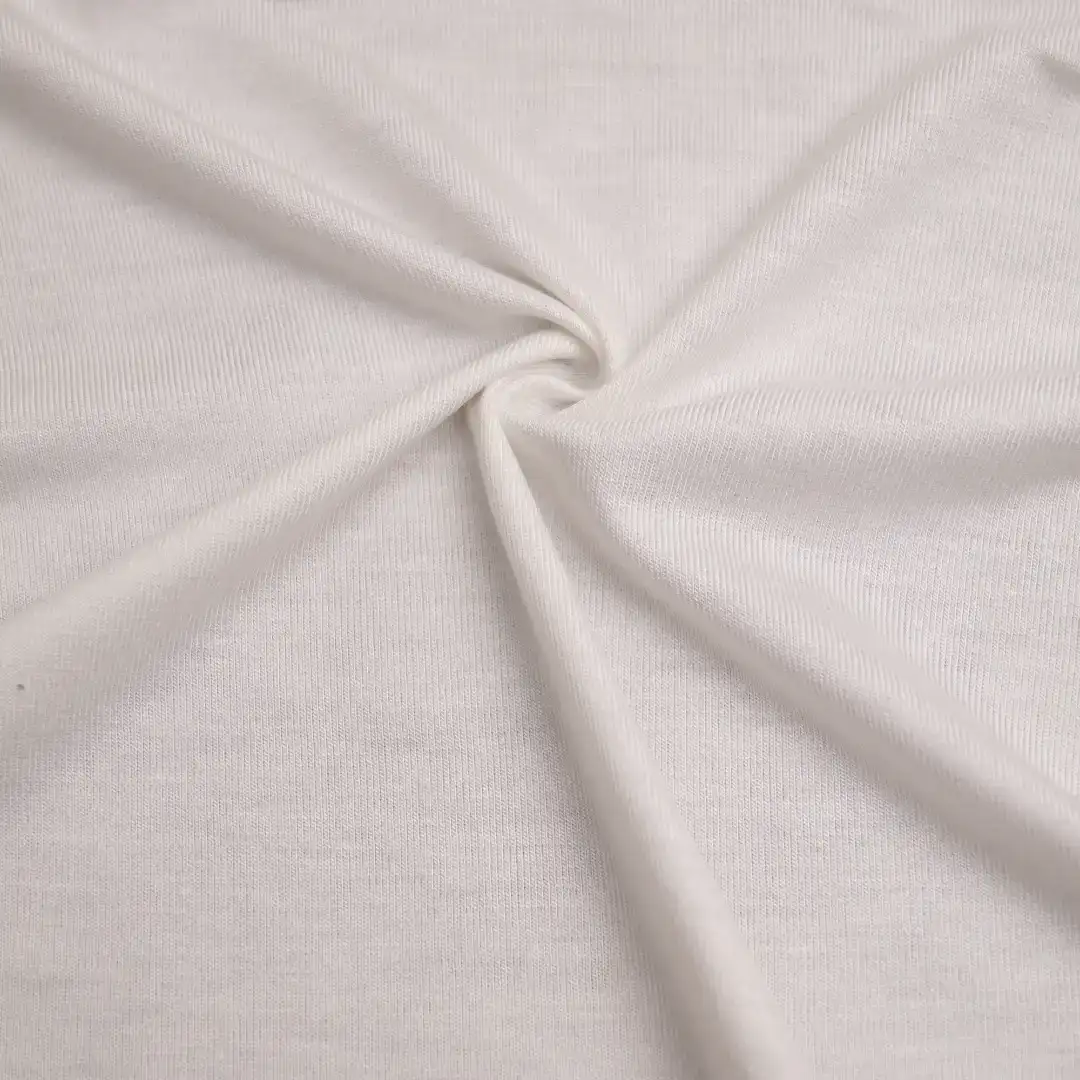 China Fabric for T-Shirt,Yoga Clothes Single Jersey Knit Fabric Modal WHITE color buy from China wholesaler bulk order at wholesale price free worldwide shipping Alibaba