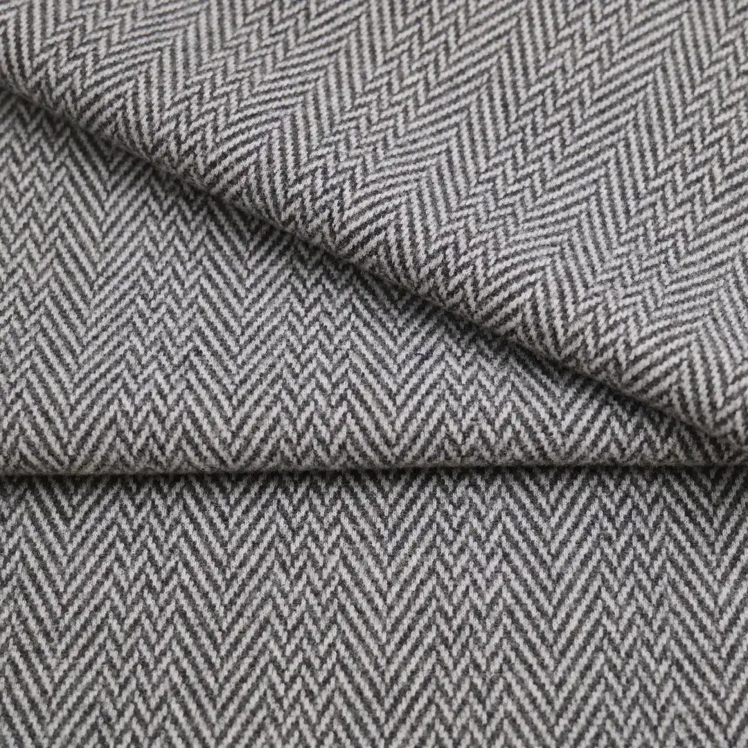 China Fabric for Jackets,Trench Coat,Overcoat,Bomber jacket Weft Jacquard Knit Fabric Polyester GRAY color buy from China wholesaler bulk order at wholesale price free worldwide shipping Alibaba