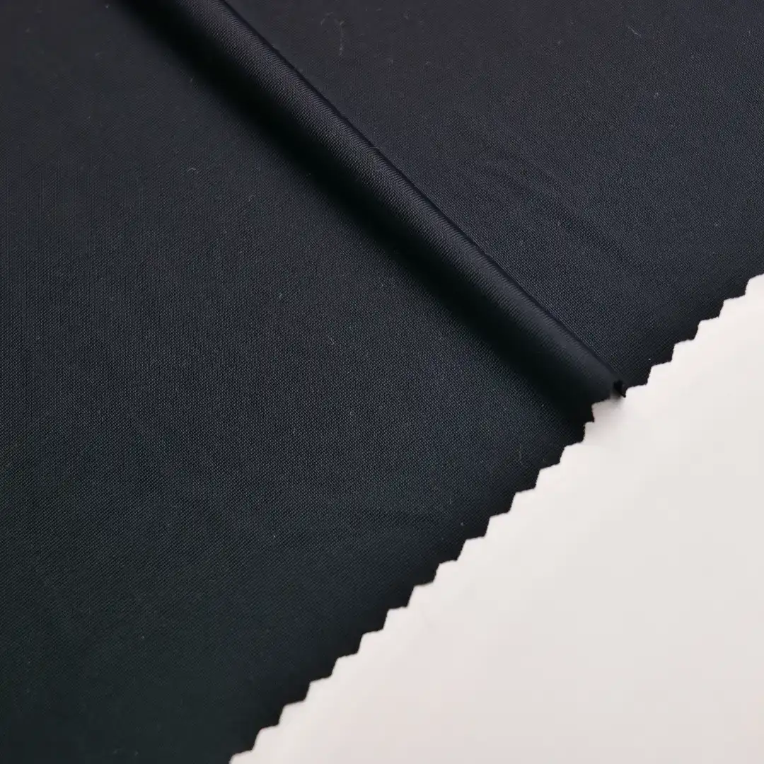 China Fabric for T-Shirt,Jogger,Yoga Clothes,Yoga Pants,Sports Bras Single Jersey Knit Fabric Nylon Spandex BLACK color buy from China wholesaler bulk order at wholesale price free worldwide shipping Alibaba