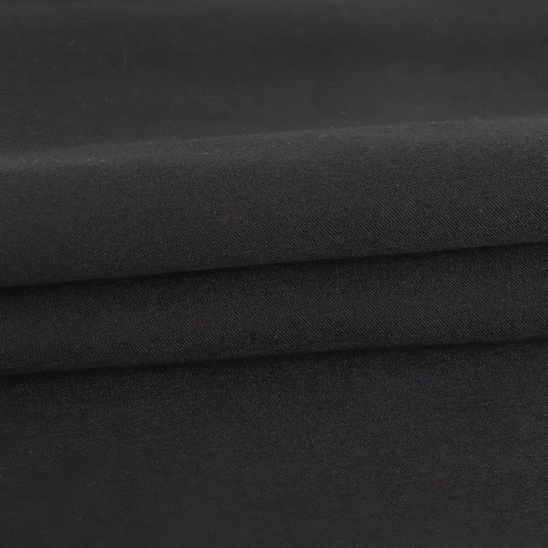 China Fabric for Shirt,Blouse Tencel Plain Natural Woven Fabric Tencel Polyester Spandex BLACK color buy from China wholesaler bulk order at wholesale price free worldwide shipping Alibaba