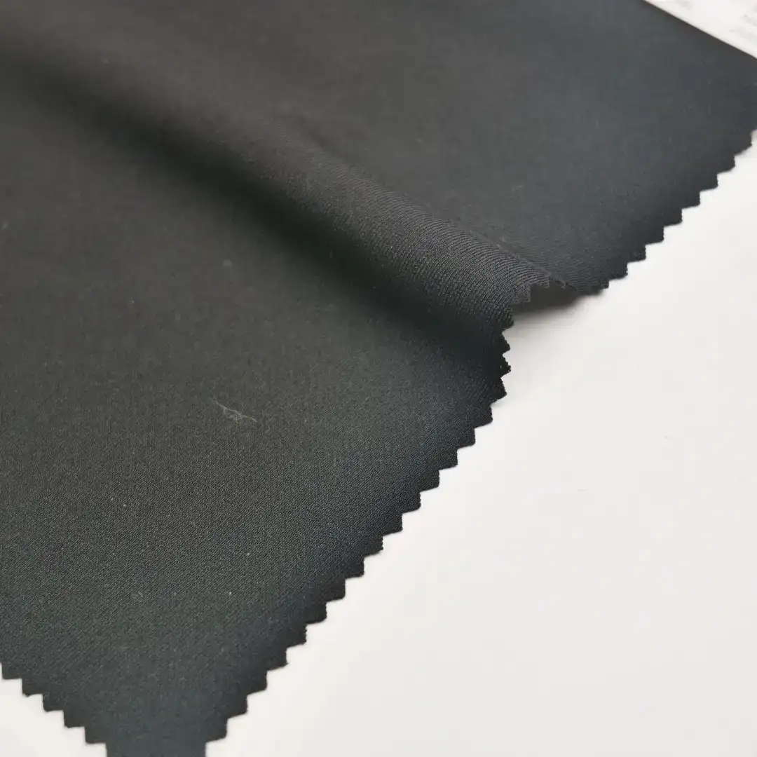 China Fabric for T-Shirt Interlock Knit Fabric Polyester black color buy from China wholesaler bulk order at wholesale price free worldwide shipping Alibaba