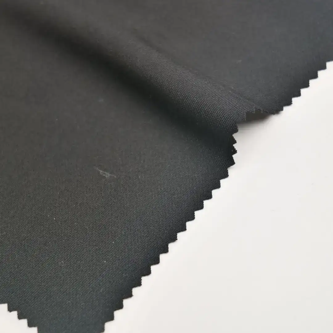 China Fabric for T-Shirt Interlock Knit Fabric Polyester black color buy from China wholesaler bulk order at wholesale price free worldwide shipping Alibaba